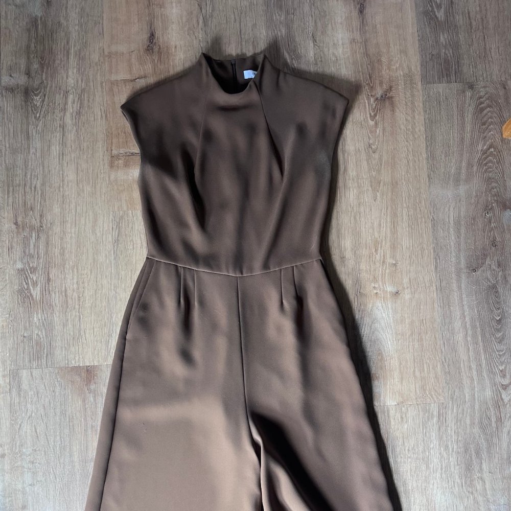 IGWT High Neck Brown Jumpsuit